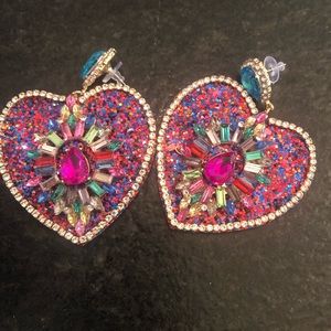 Gorgeous heart earrings